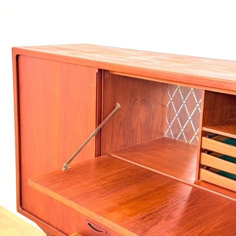 Danish highboard in teak