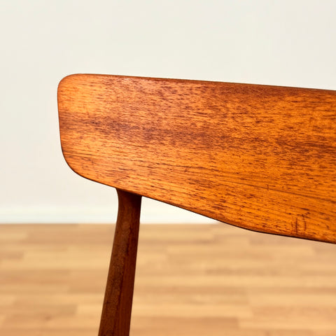 Danish set of 6 dining chairs in teak by Schiønning & Elgaard