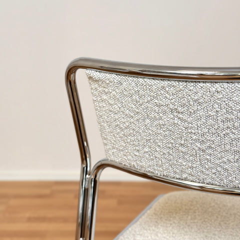 Chrome chairs by Kinnarps from 1990s