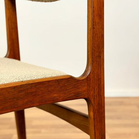 Dining chairs in teak by Erik Buch