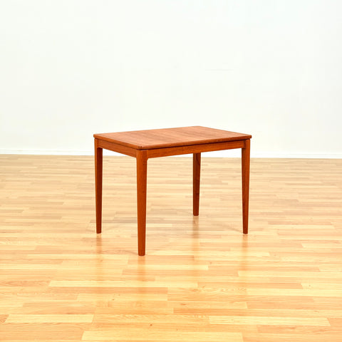 Swedish side table in teak by Alberts in Tibro