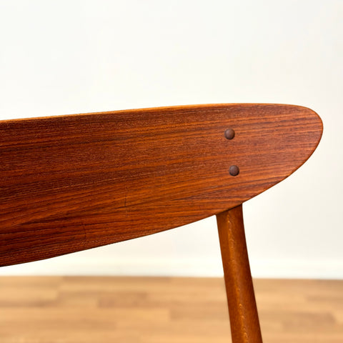 Dining chairs in teak & beech model 210 by Farstrup