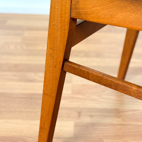 Danish set of 6 dining chairs in teak & beech by Findahl