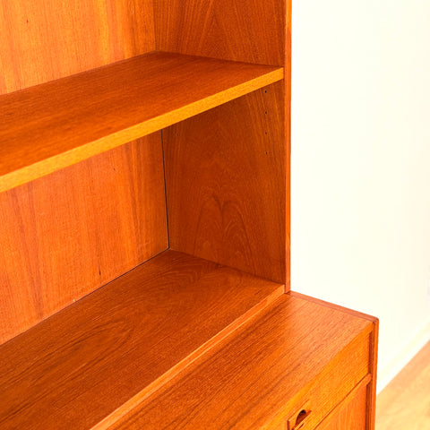 Swedish bookshelf in teak