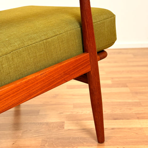 Danish armchair in solid teak