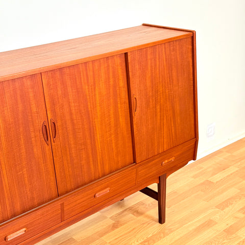 Danish highboard in teak