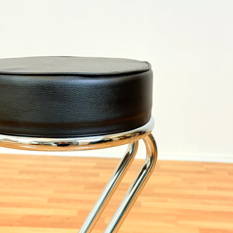 Italian pair of barstools by C. Nilsson for Effezeta, model "Zeta"