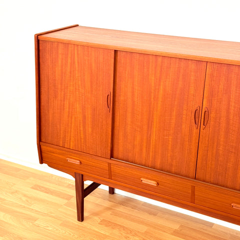 Danish highboard in teak