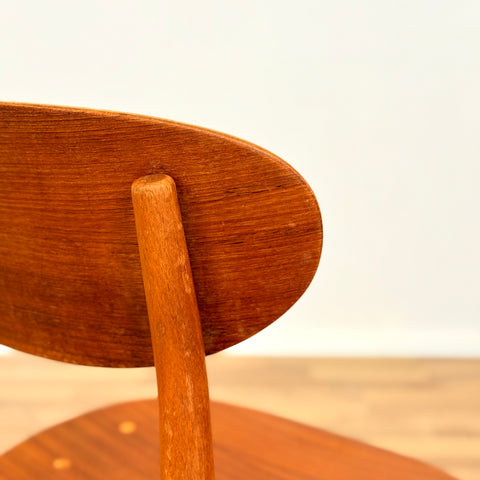 Swedish set of 4 dining chairs by Sven Erik Fryklund for Hagafors Stolfabrik