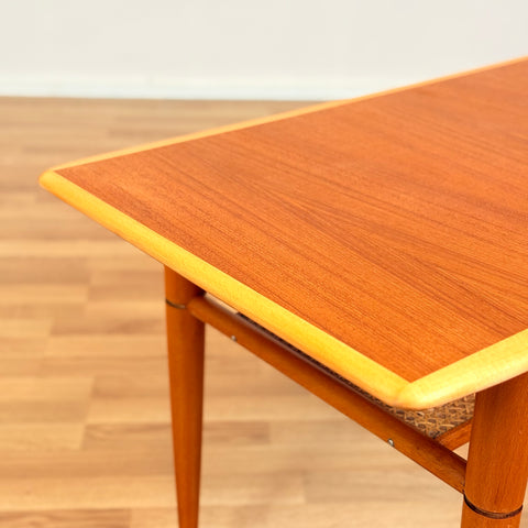 Swedish coffee table in teak & beech