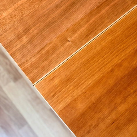 Danish oval dining table in cherry by Gangsø