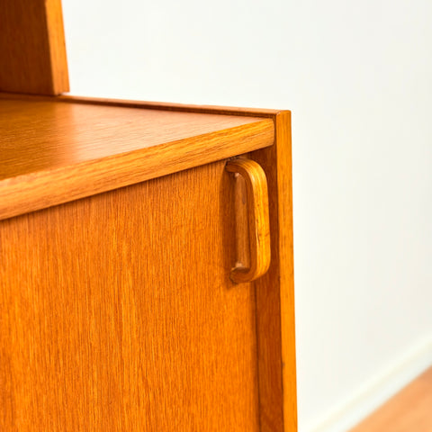 Swedish bookshelf in oak by Bertil Fridhagen for Bodafors