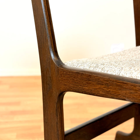 Danish dining chairs in oak by Farstrup