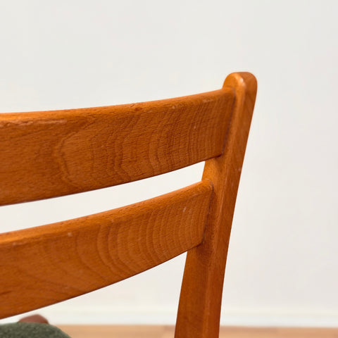 Swedish dining chairs in beech