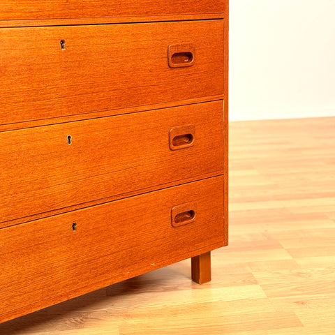 Swedish chest of drawers in teak