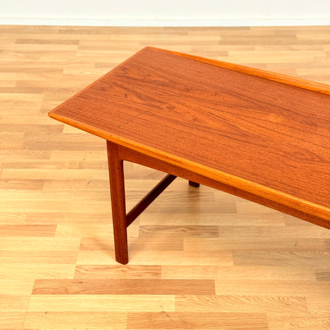 Swedish coffee table in teak by Folke Ohlsson