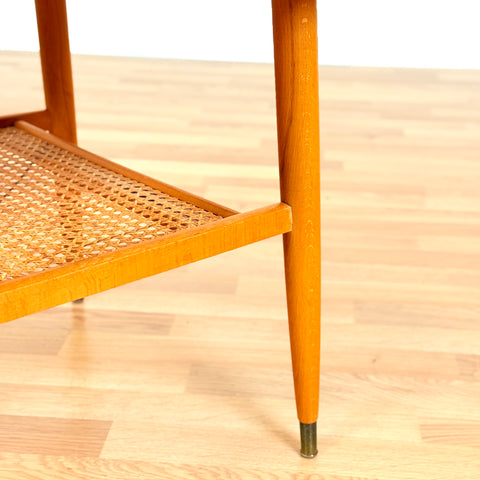Swedish side table in teak by Alberts, Tibro