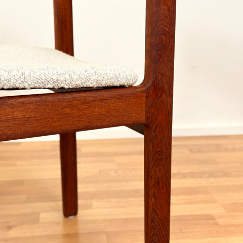Set of 4 dining chairs in teak by Sorø Stolefabrik, 1950s-60s, Denmark