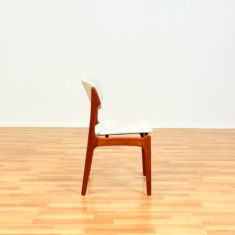 Danish set of 4 dining chairs by Erik Buch for O.D. Møbler