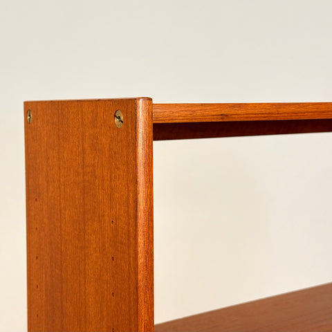 Swedish bookshelf in teak by Bertil Fridhagen for Bodafors