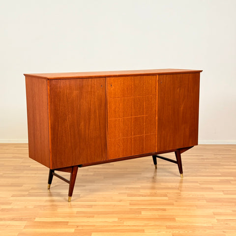 Swedish sideboard in teak by AB Tabergsmöbler, Småland