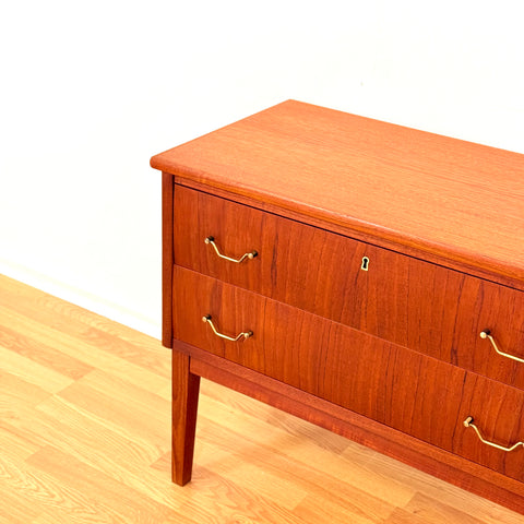 Swedish chest of drawers in teak