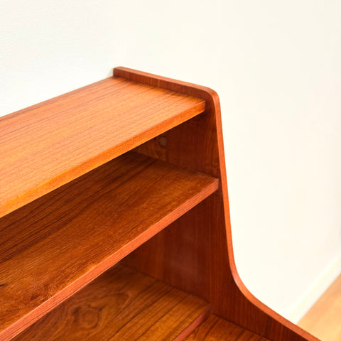 Danish secretary desk in teak