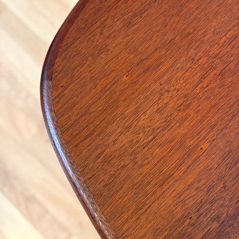 Oval dining table in mahogany by Skovby, ca. 1970s, Denmark
