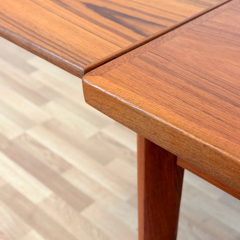 Danish dining table in teak