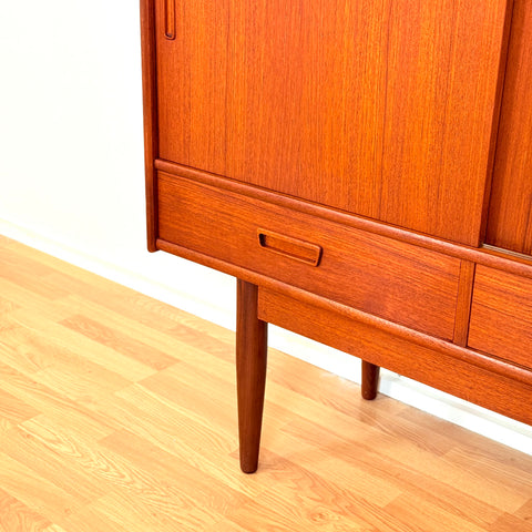 Danish highboard in teak