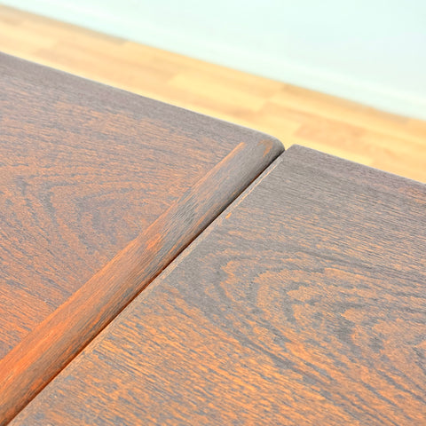 Danish rectangular dining table in teak