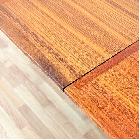 Danish rectangular dining table in teak by V&S