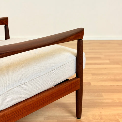 Swedish armchairs in walnut by Erik Wørts for IKEA