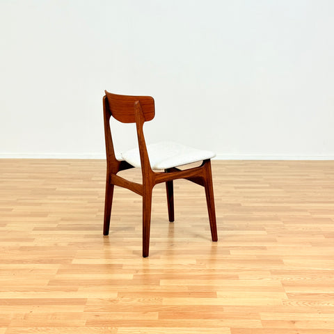 Danish set of 6 dining chairs in teak by Schiønning & Elgaard