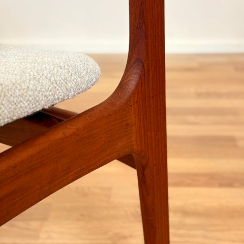 Danish set of 4 dining chairs by Erik Buch for O.D. Møbler