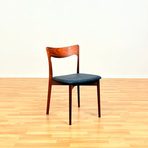 Danish set of dining chairs in Santos rosewood by Harry Østergaard for Randers Møbelfabrik