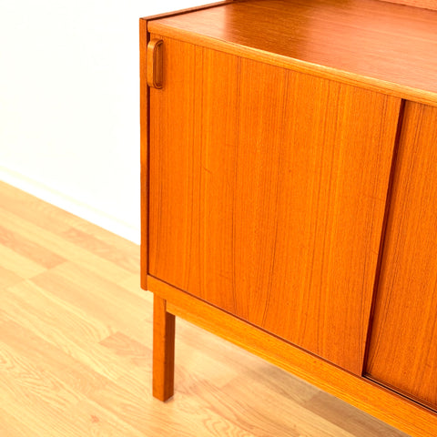 Swedish bookshelf in teak by Bertil Fridhagen for Bodafors