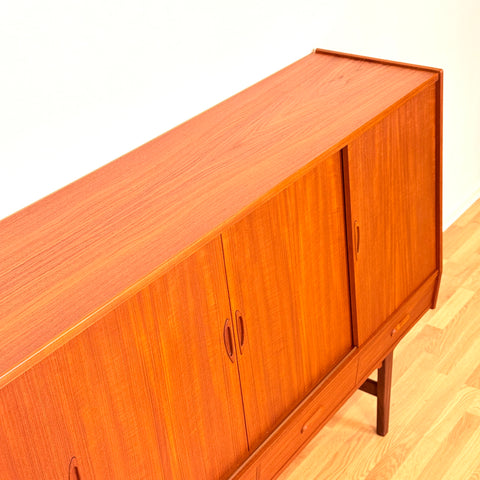 Danish highboard in teak