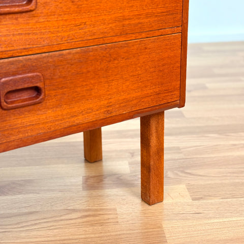 Chest of drawers in teak, 1960s-70s, Sweden