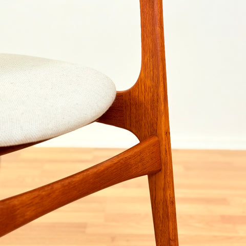 Danish set of 4 dining chairs by Erik Buch for O.D. Møbler
