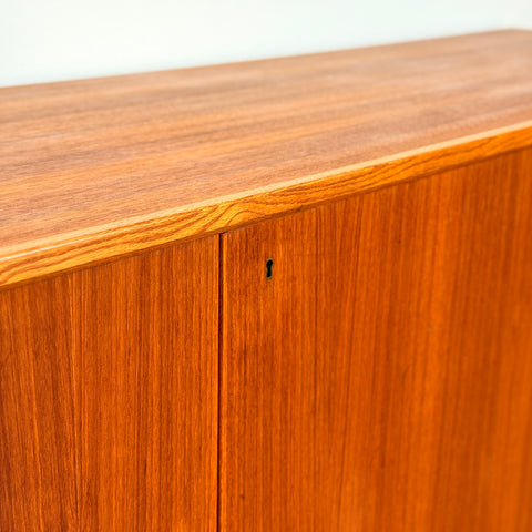 Swedish highboard in teak by Bertil Fridhagen for Bodafors