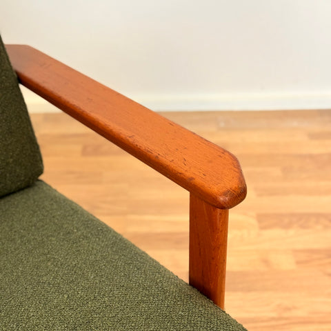 Swedish sofa in solid teak