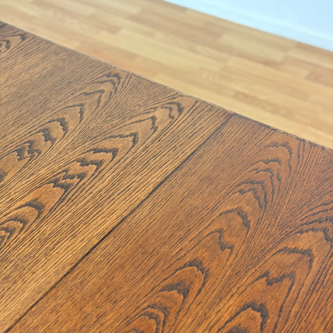 Danish oval dining table in oak by Skovby Møblefabrik