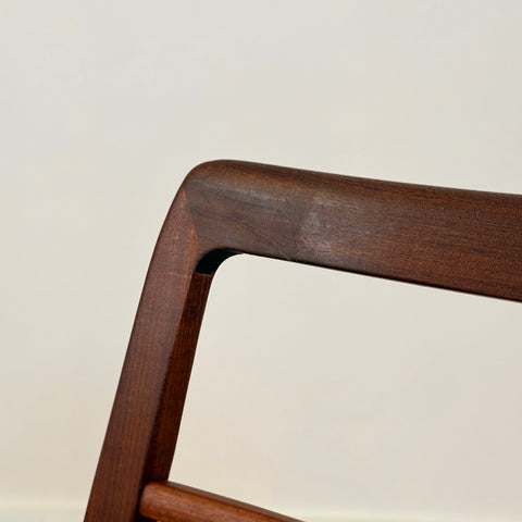 Swedish dining chairs in walnut by Svante Skogh