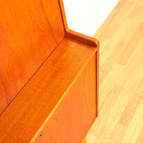 Swedish bookshelf in teak by Bräntorps Möbelfabrik