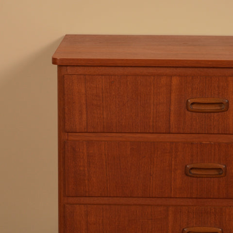 Swedish chest of drawers in teak