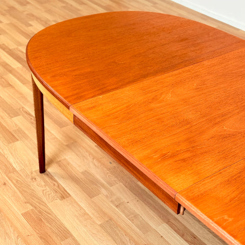 Swedish oval dining table "Herrgården" in mahogany by Carl Malmsten