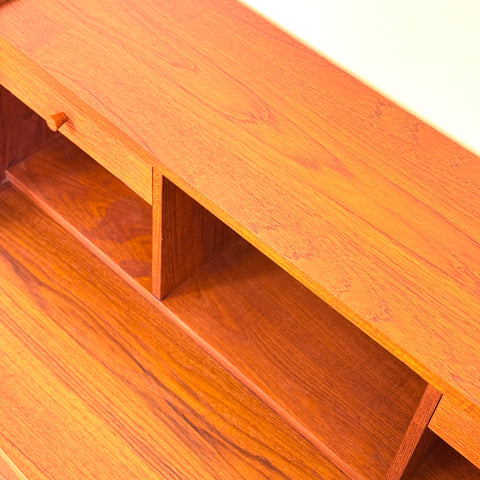 Danish secretary desk in teak