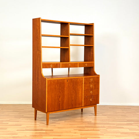 Swedish bookshelf in teak