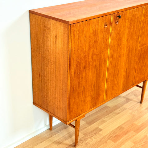 Swedish highboard in teak